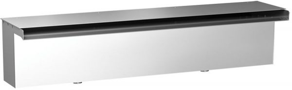 Film Waterfall Top Cover KW 350.TC (KW-350-TC) Накрывная крышка излива из нержавеющей стали 350 мм