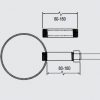Smooth bore nozzle extension 80 mm 3/8