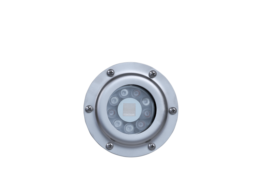 ULV409-RGB-PWM-2Co-VL Submersible LED Light 20W/12-24V/22gr/822m/2cab.o. 10-15 mm